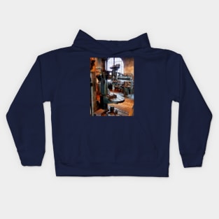 Building Trades - Drill Press Near Window Kids Hoodie